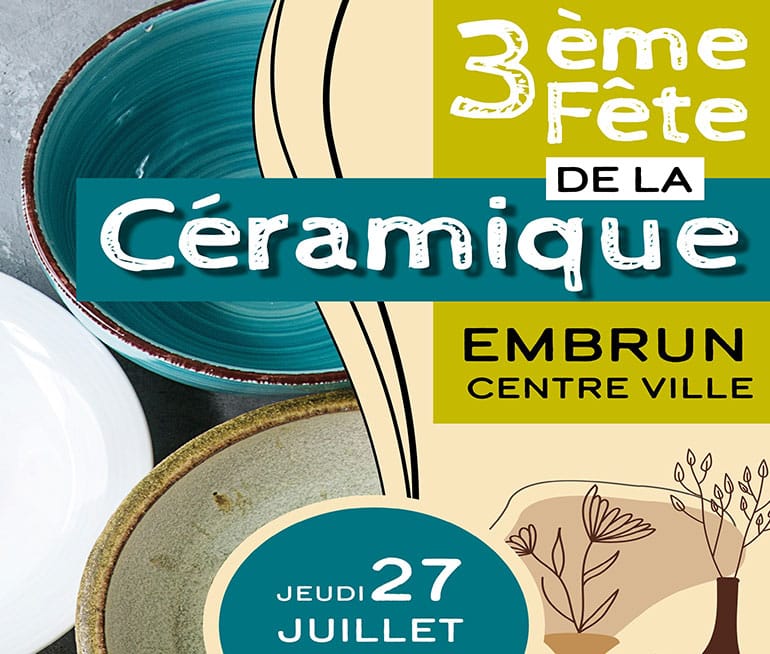 3ème fête de la Céramique à Embrun