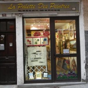 la palette des peintures