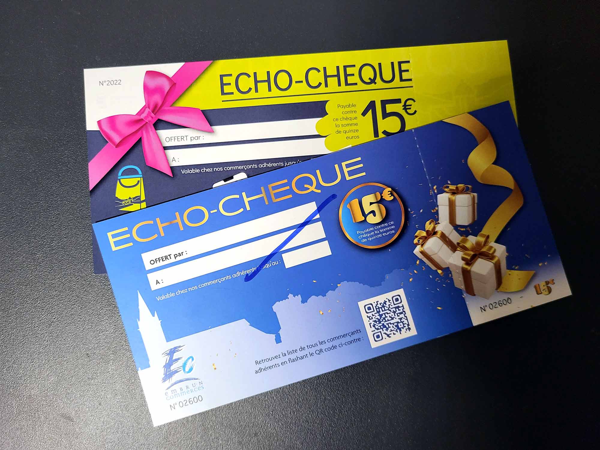 Echo cheque imprimerie 05 3