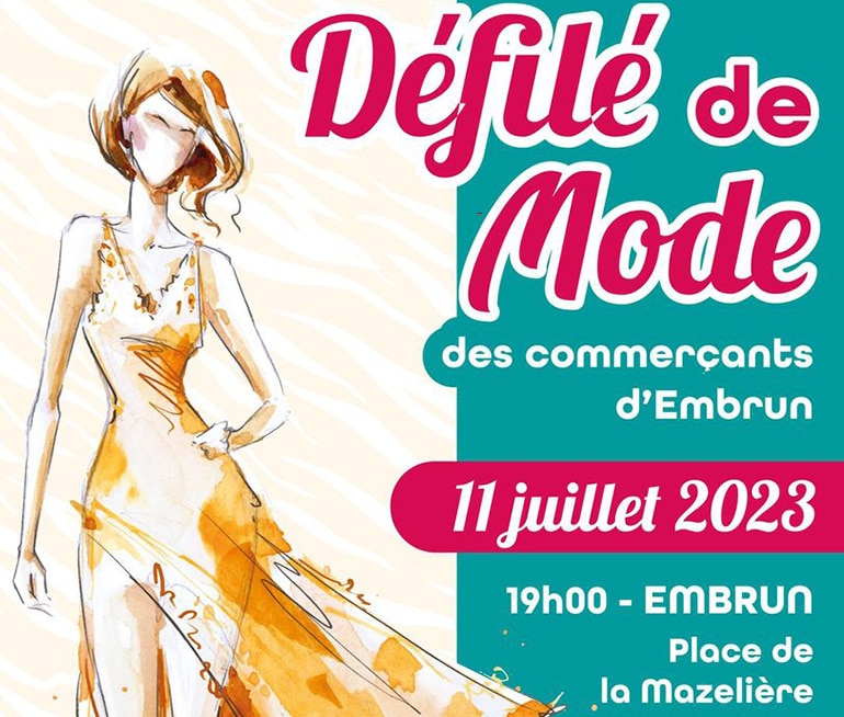 Défilé de mode des commerçants d’embrun