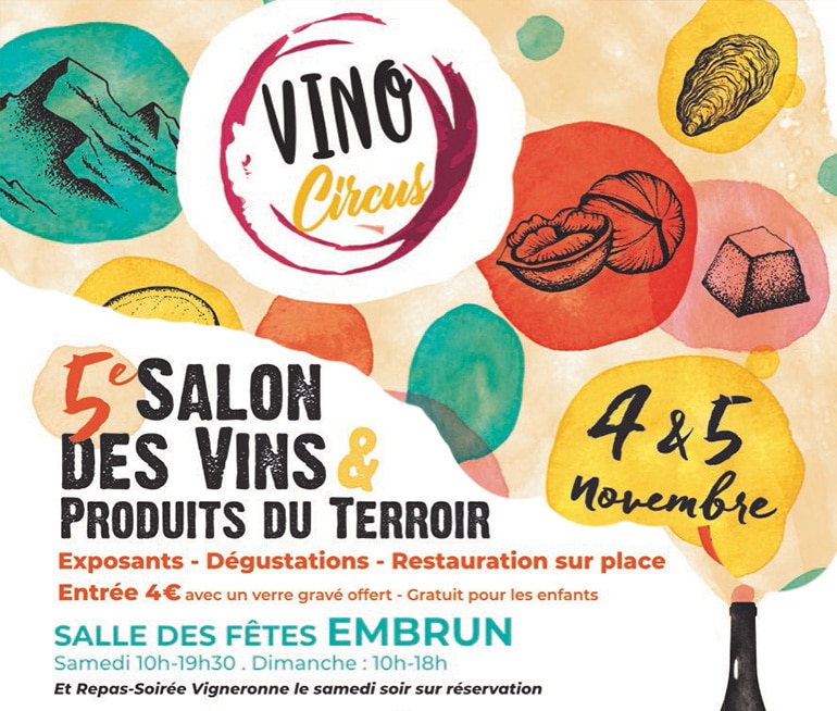 Salon des vins – VINO Circus – Embrun