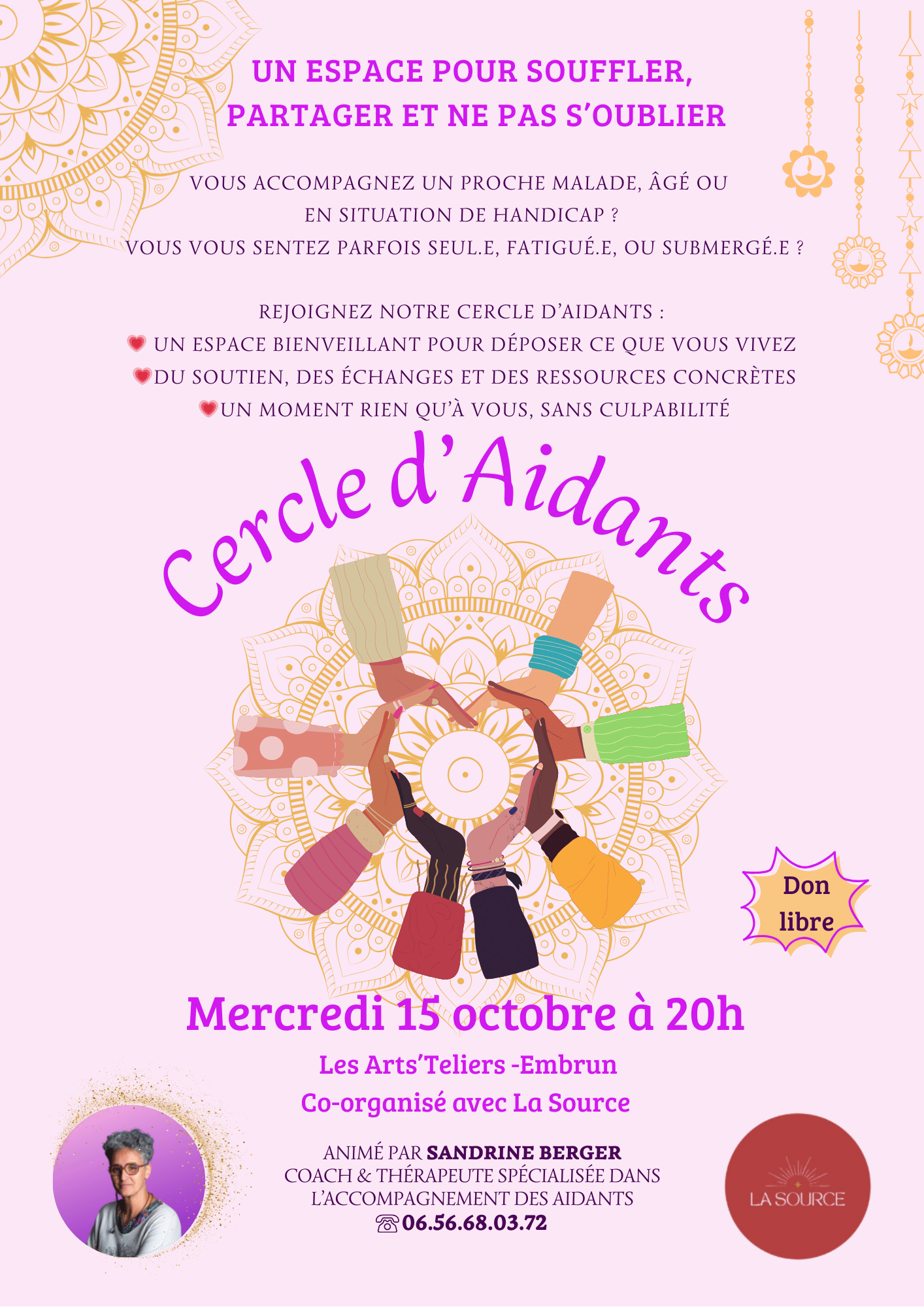 Affiche Cercle d'Aidants