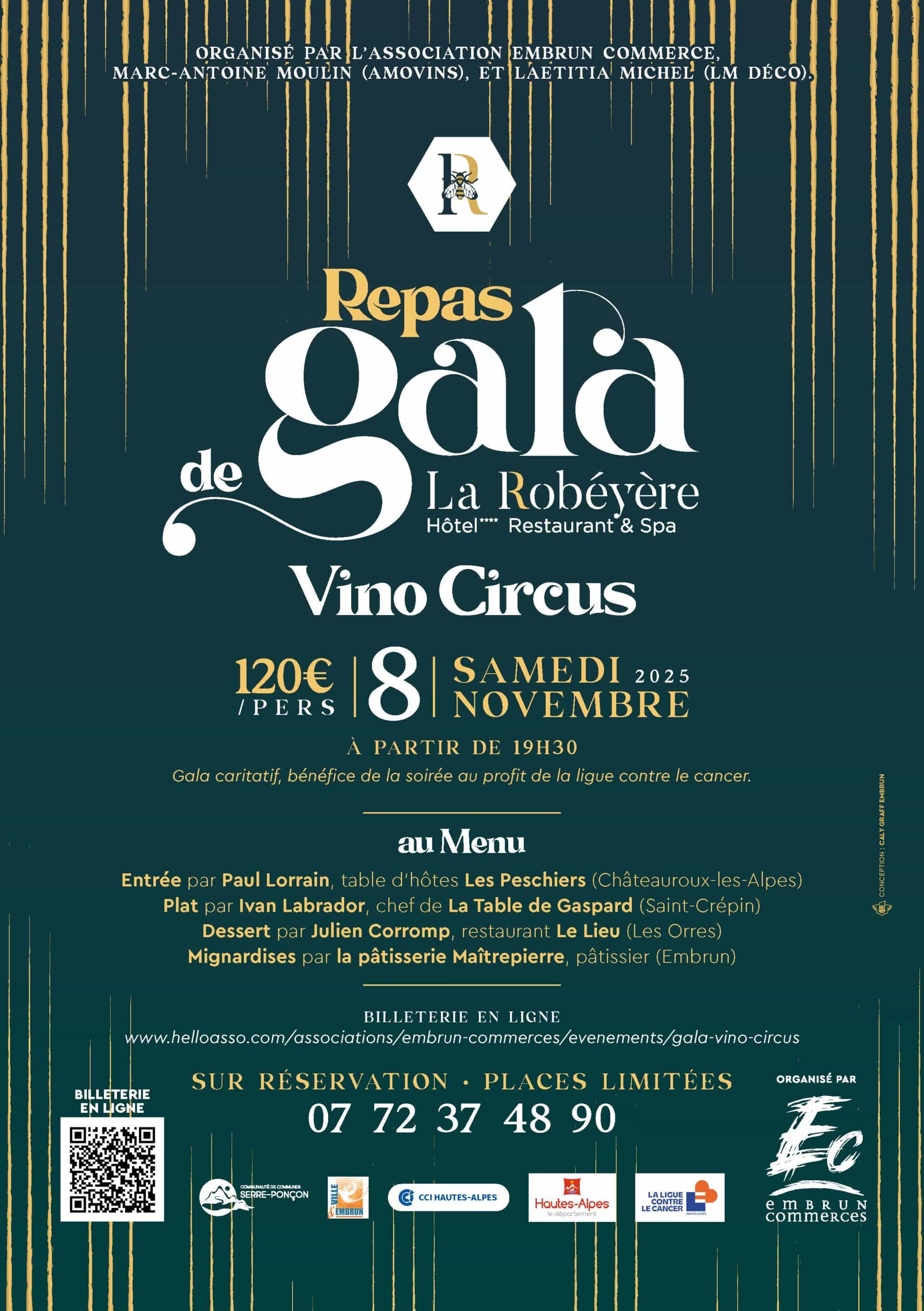 REPAS GALA VINO CIRCUS REPAS GALA VINO CIRCUS